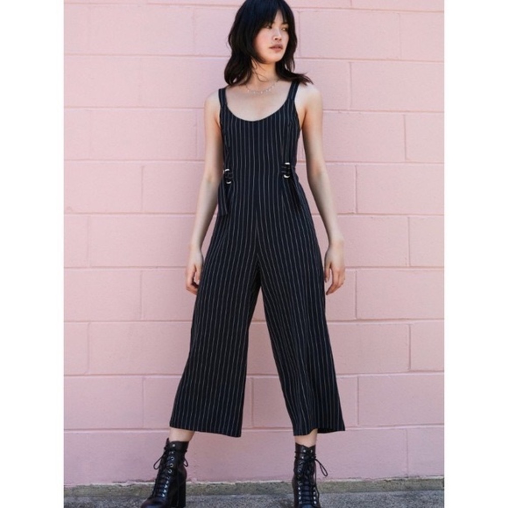 UO Pinstripe Jumpsuit